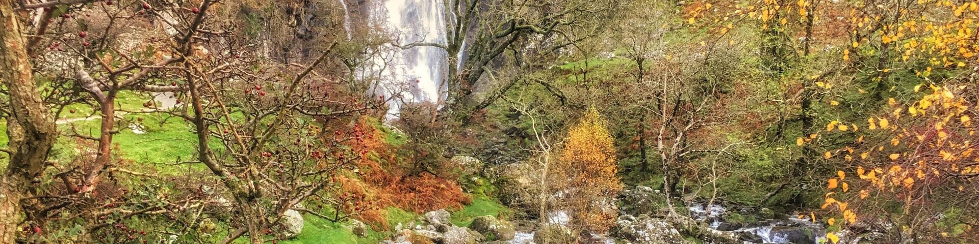 Aber Falls, North Wales, England - no matter how many times comes to this beautiful place, it’s alway soo stunning beautiful #england #nationalpark #nature #hiking #red #travel #mountains