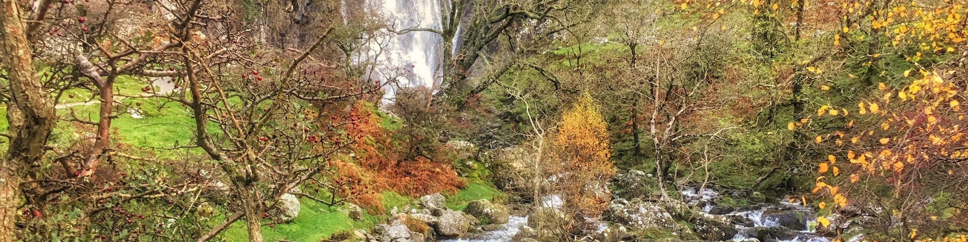 Aber Falls, North Wales, England - no matter how many times comes to this beautiful place, it’s alway soo stunning beautiful #england #nationalpark #nature #hiking #red #travel #mountains