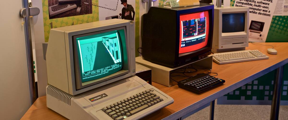 The National Museum of Computing which includes interior views and heritage elements