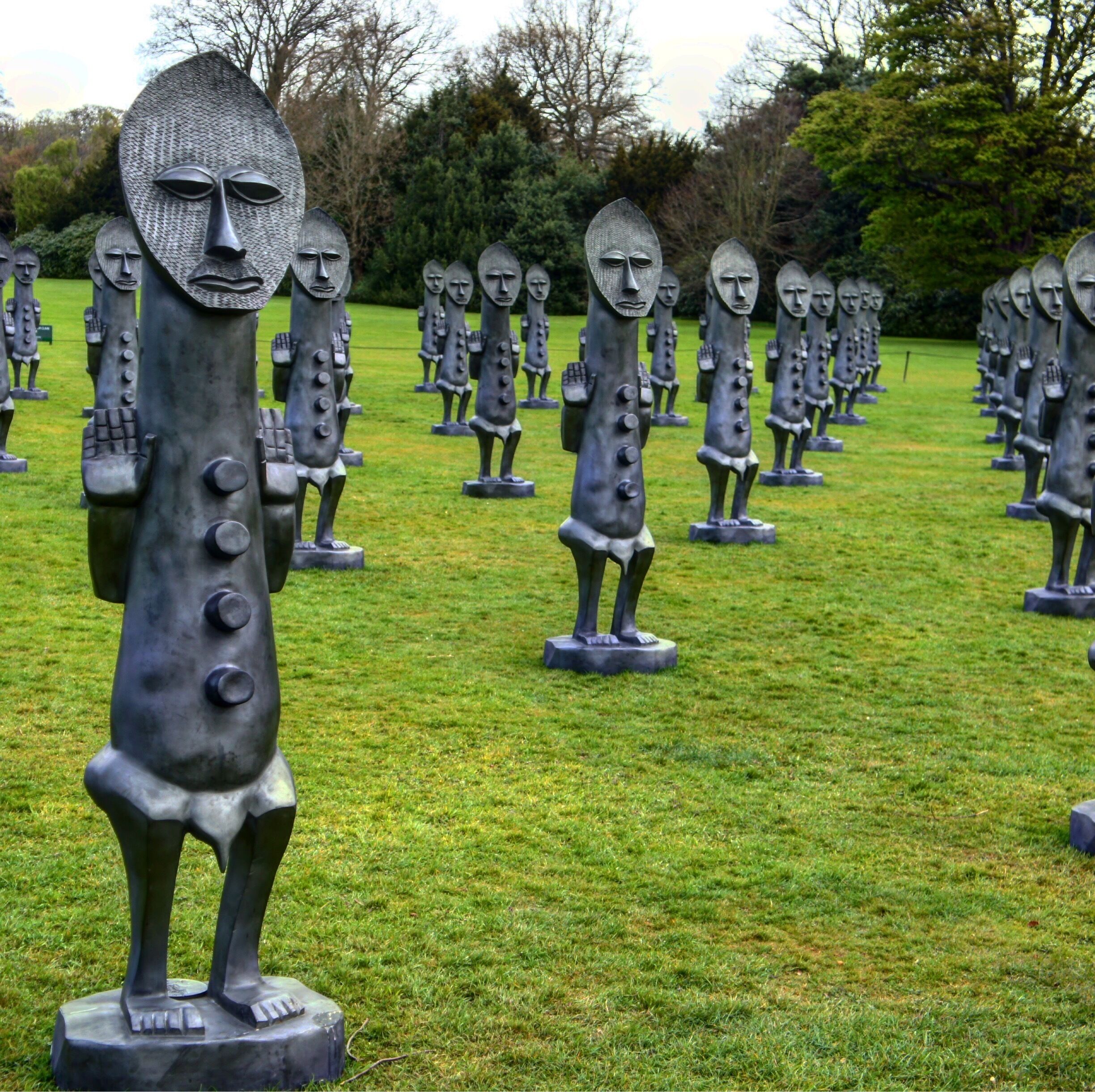 Henry Moore donated many of his sculptures to help set up this wonderful space, in acres of open space, a good day out that mixes the open air and large scale art 