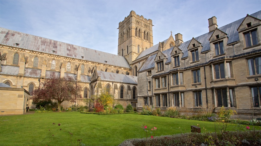Saint John the Baptist featuring a park and heritage elements