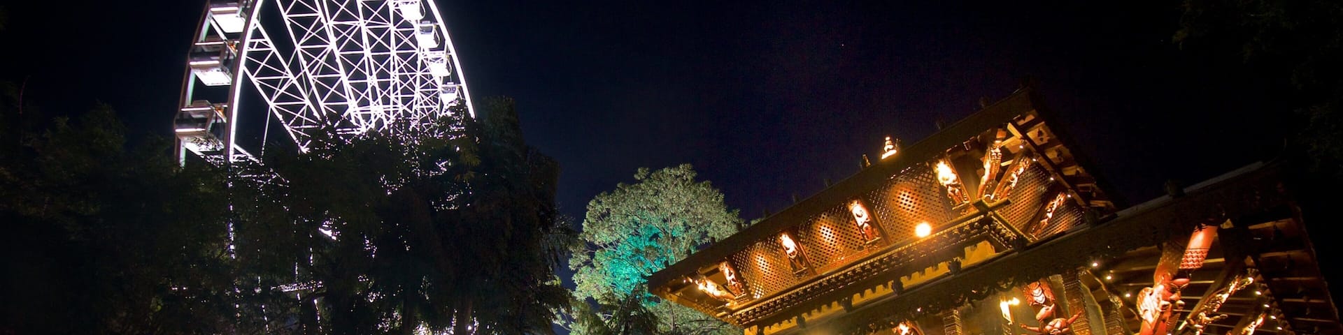 サウス バンク フィーチャー 現代建築, 寺院あるいは礼拝所 と 夜景