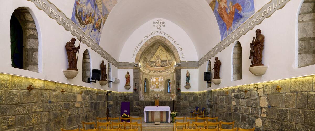 Saint Peter\'s Church which includes theater scenes and a church or cathedral