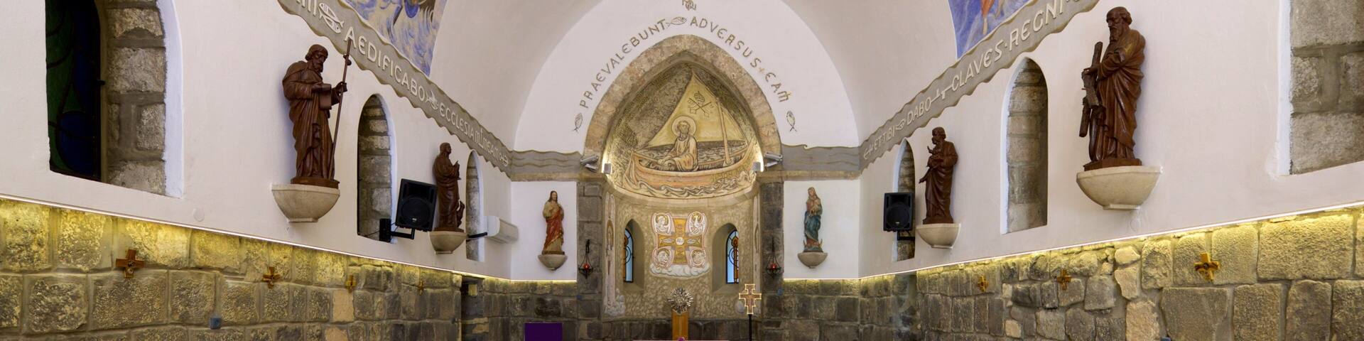 Saint Peter\'s Church which includes theater scenes and a church or cathedral