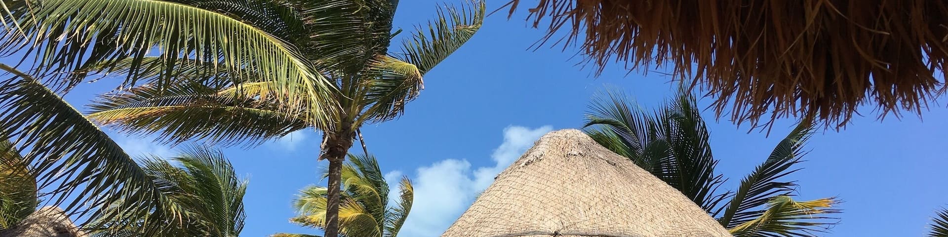 Beautiful beach in Playa Mujeres