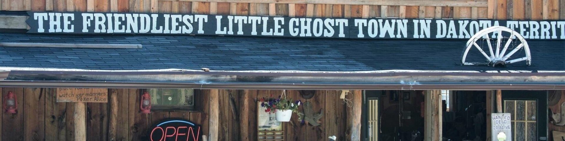 Four Mile is an unincorporated community in South Dakota, located four miles west of Custer at the junction of US 16 and Pleasant Valley Road. Named because of the distance from Custer on the original Sidney Black Hills Stage Road, Four Mile today is a small bedroom community for Custer, with a single tourist attraction, a log-cabin manufacturer, a small mobile home court, and several other residences.