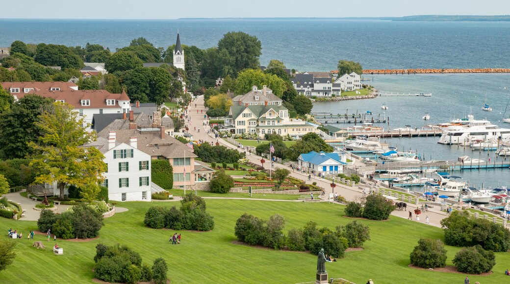 Mackinac Island viewed from Fort Mackinac
