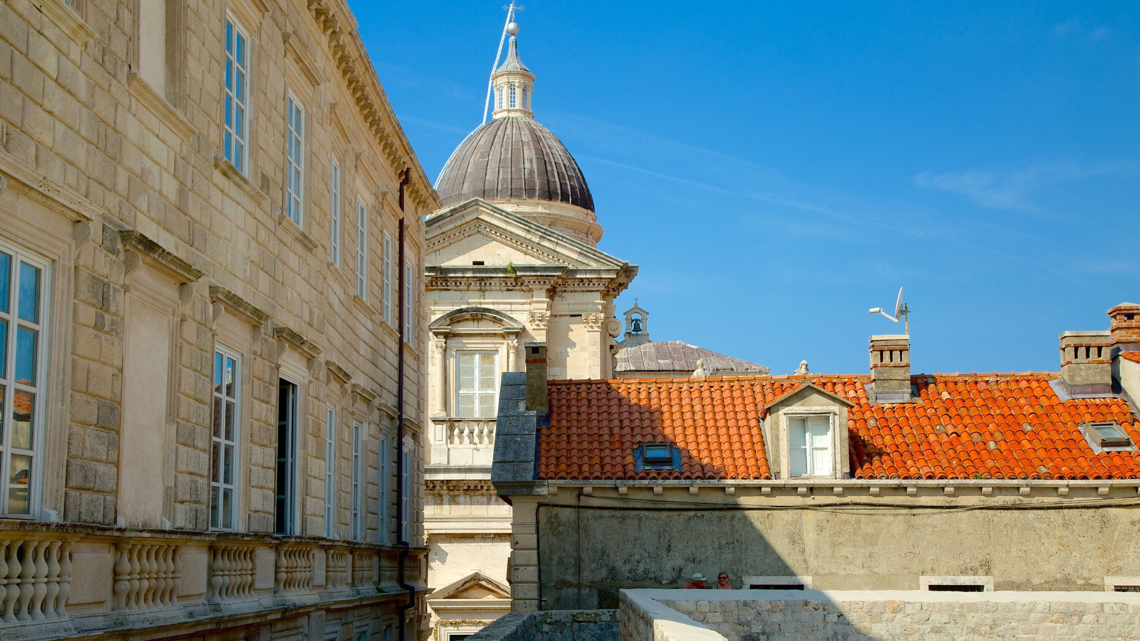 Dubrovnik - Etelä-Dalmatia joka esittää perintökohteet