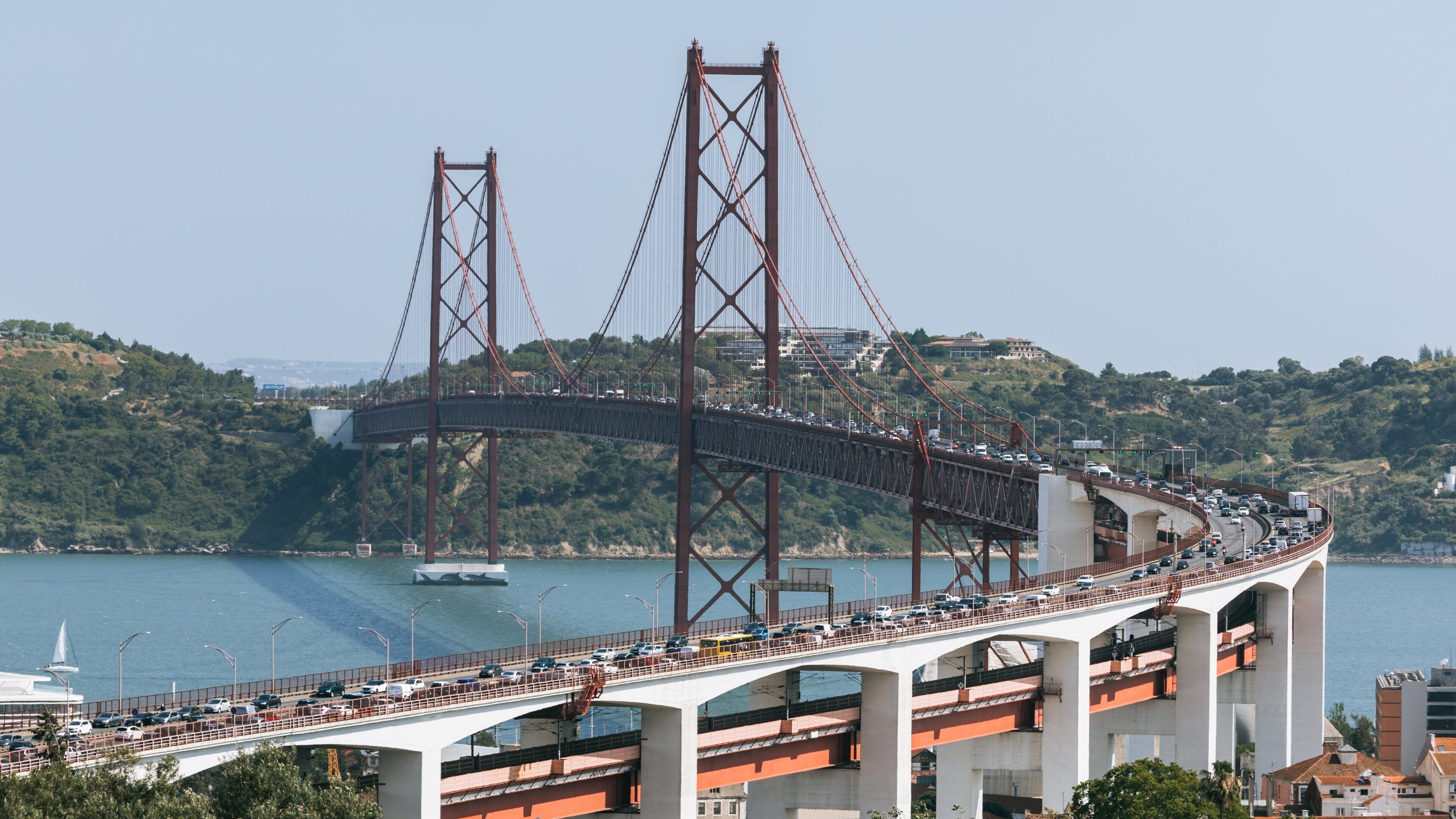 Monsanto Forest Park which includes landscape views and a bridge