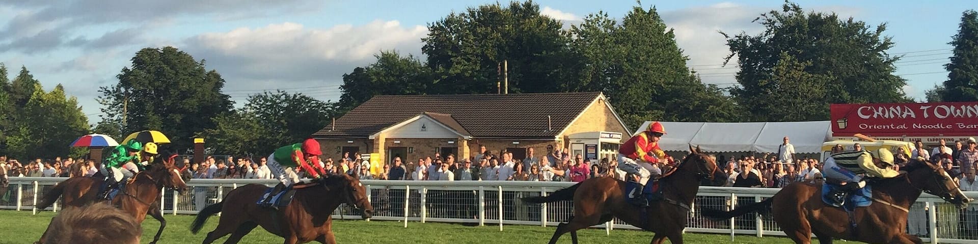 Feeling lucky at the races #springfun