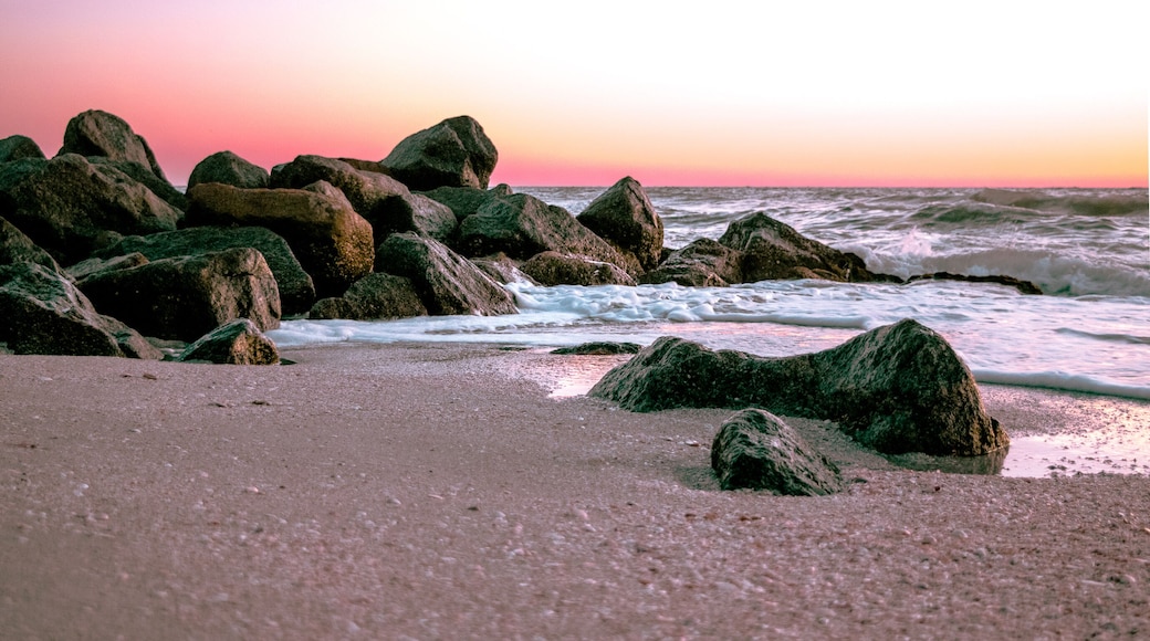 Boca Ciega Bay - Sunset Beach - Treasure Island, FL - Sunset on the Beach; Shutterstock ID 605580905; Purchase Order: -