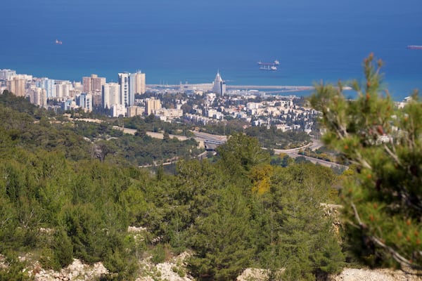 Mount Carmel featuring a coastal town, general coastal views and landscape views
