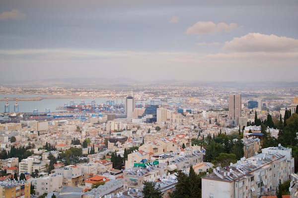 Sculpture Garden which includes a city and landscape views