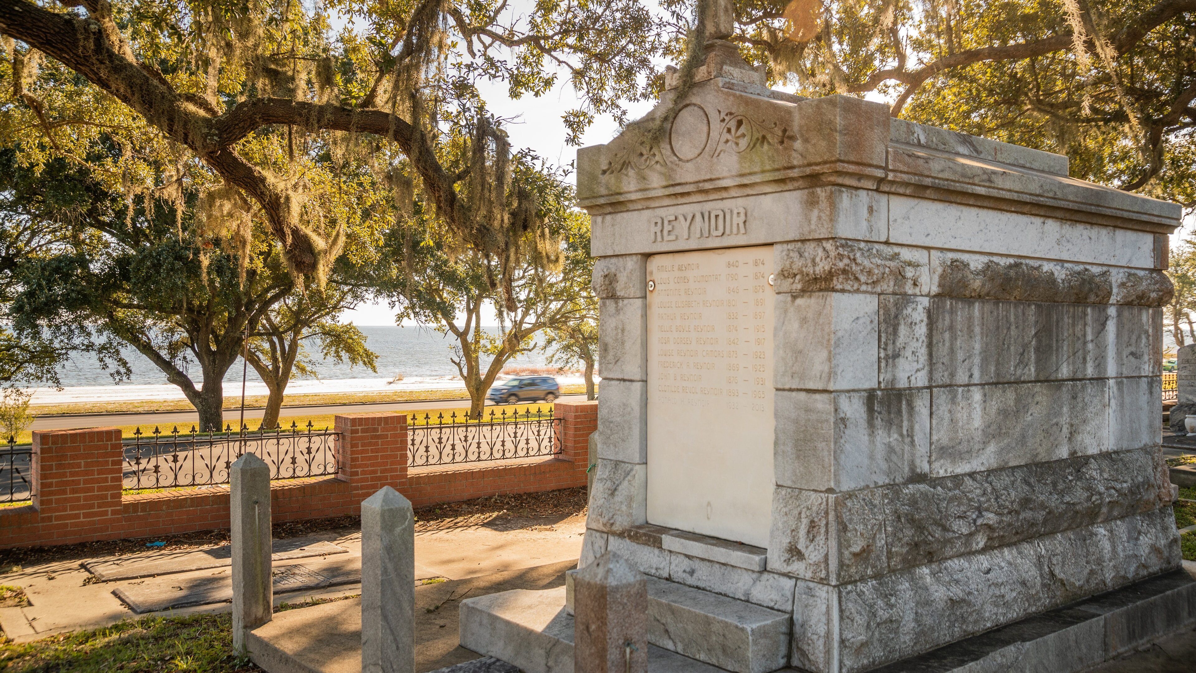 Biloxi City Cemetery which includes a cemetery