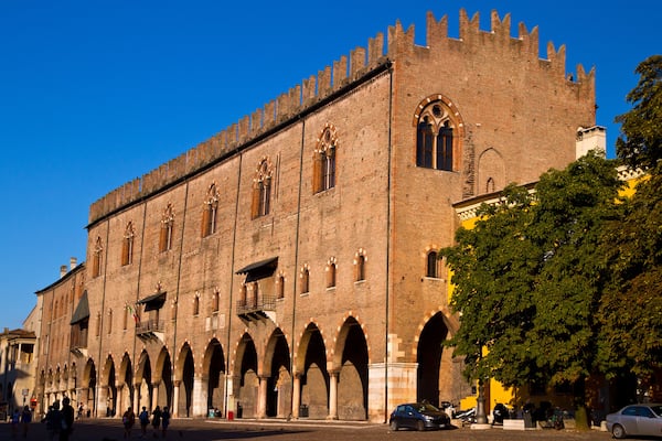 Ducal palace in Mantua, Italy