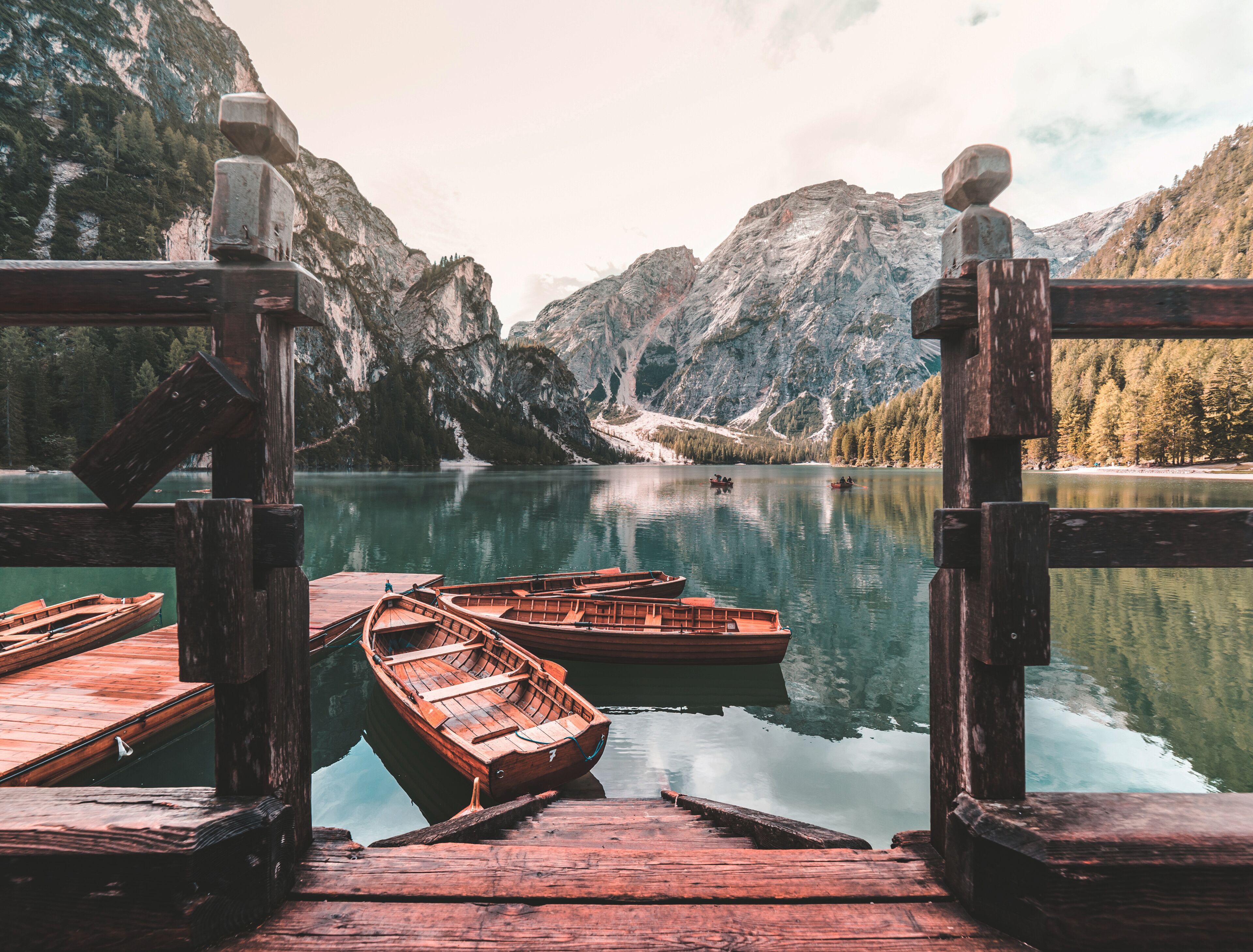 Braies Lake Italy - Lago di Braies Italia