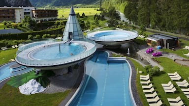 The next time you are anywhere even close to Austria you have to promise to visit Aqua Dome in Längenfeld. This is one of the most incredible places I have ever been! Highly, HIGHLY recommend. A word of warning though, some of the sections are designated nude only. ;)