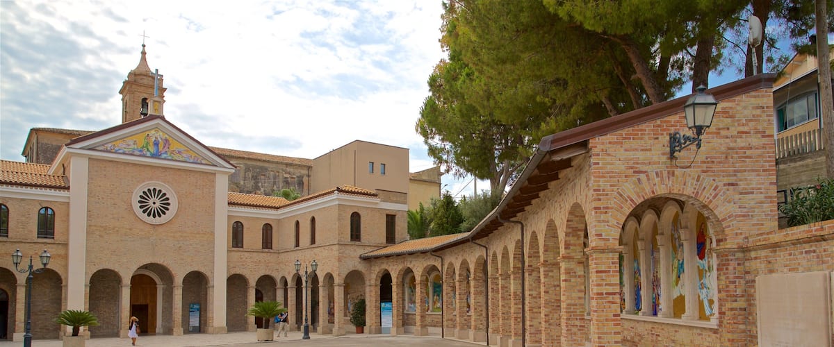 Sanctuary Madonna of the Splendor showing heritage architecture