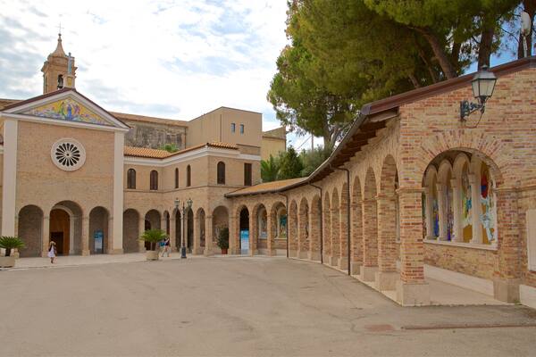 Sanctuary Madonna of the Splendor showing heritage architecture
