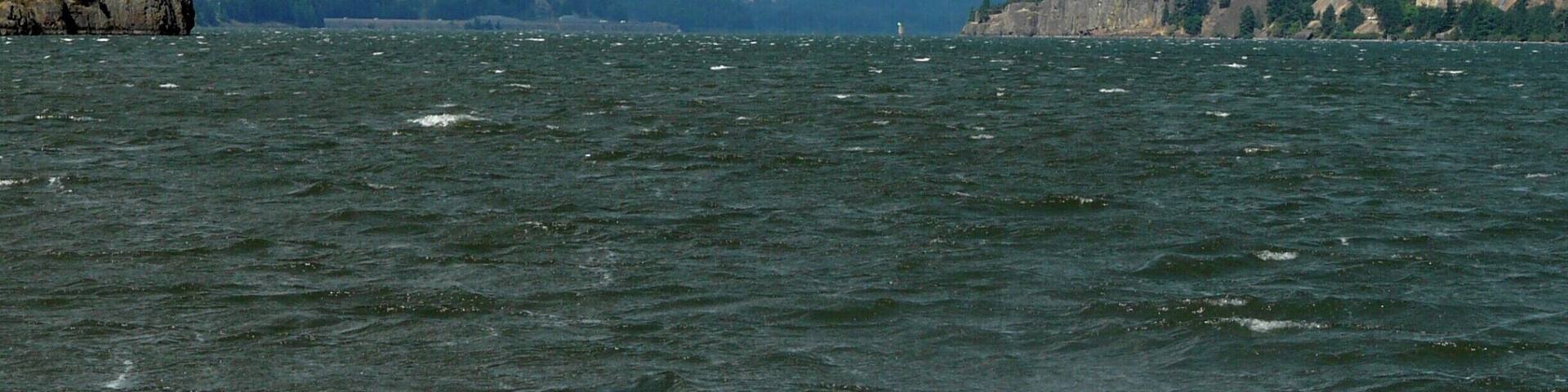 One of the great drives-heading east from Portland to Hood River.