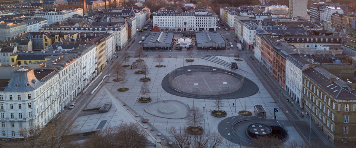 Israels Plads in Copenhagen, Denmark