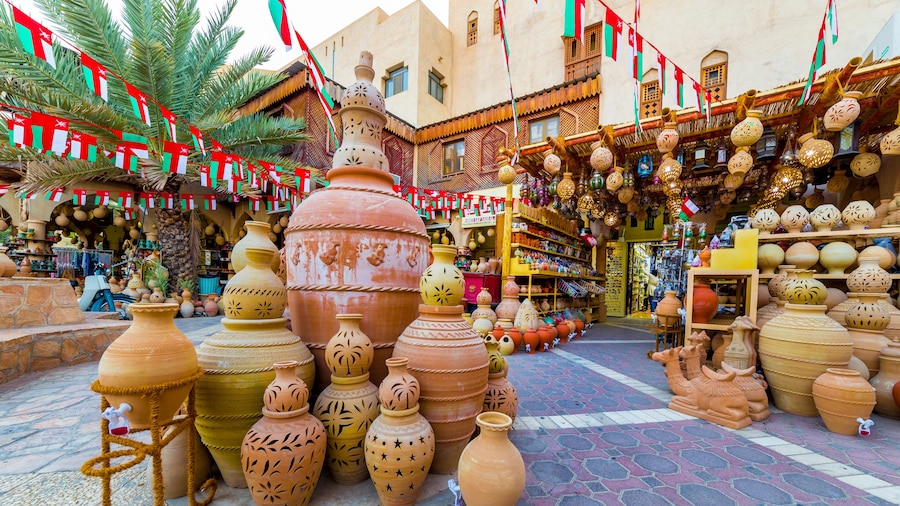 The ancient Souq of Nizwa, in Oman