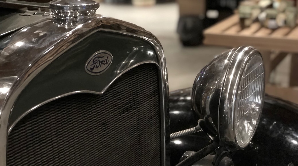 The renovated apple truck is just one of the non-apple wonders at the Mercier's Orchard store.