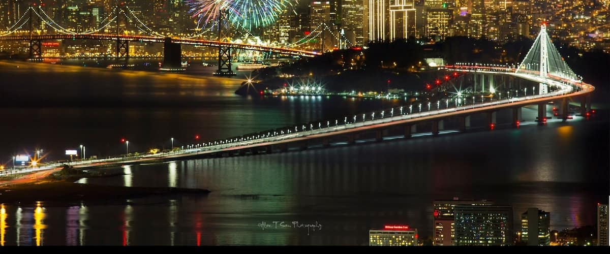 Happy New Year 2016  Everyone!
The fireworks celebration at San Francisco