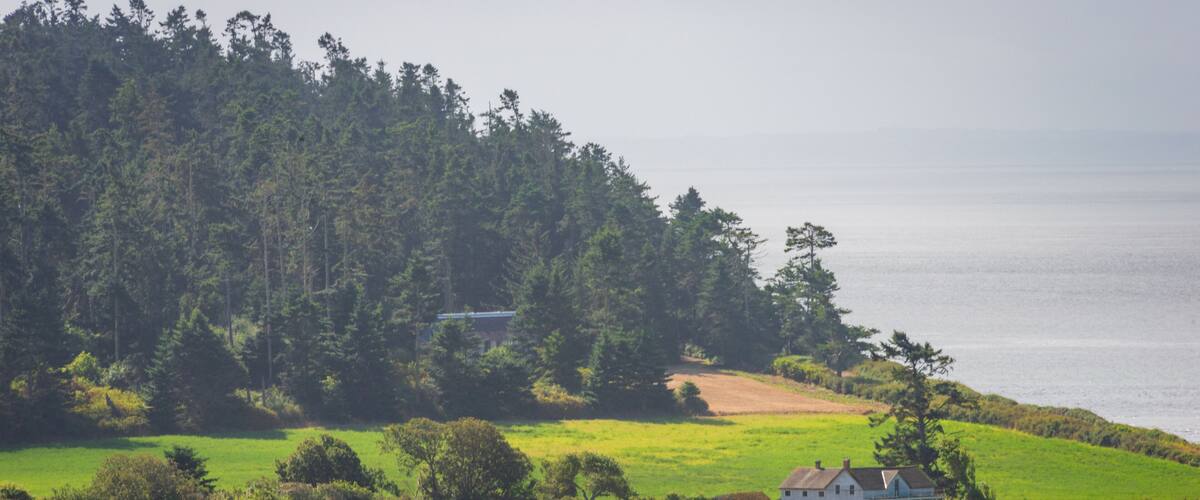 The Ebey's Landing National Historical Reserve in Washington State