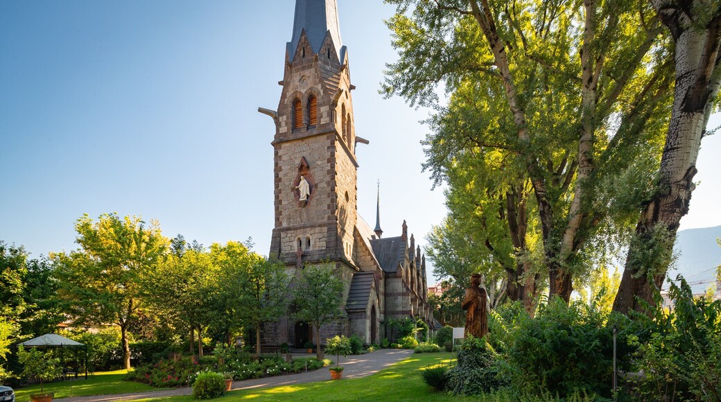 South Tyrol showing a church or cathedral and heritage architecture