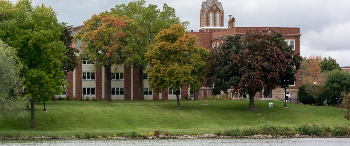 Saint Norbert College On Fox River At De Pere, Wisconsin