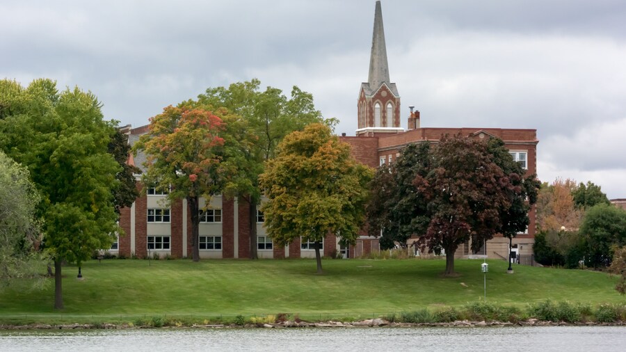 Saint Norbert College On Fox River At De Pere, Wisconsin