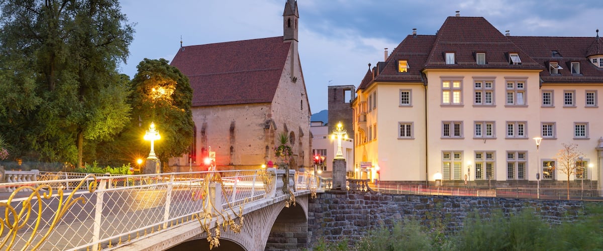 Church of the Holy Spirit which includes a bridge