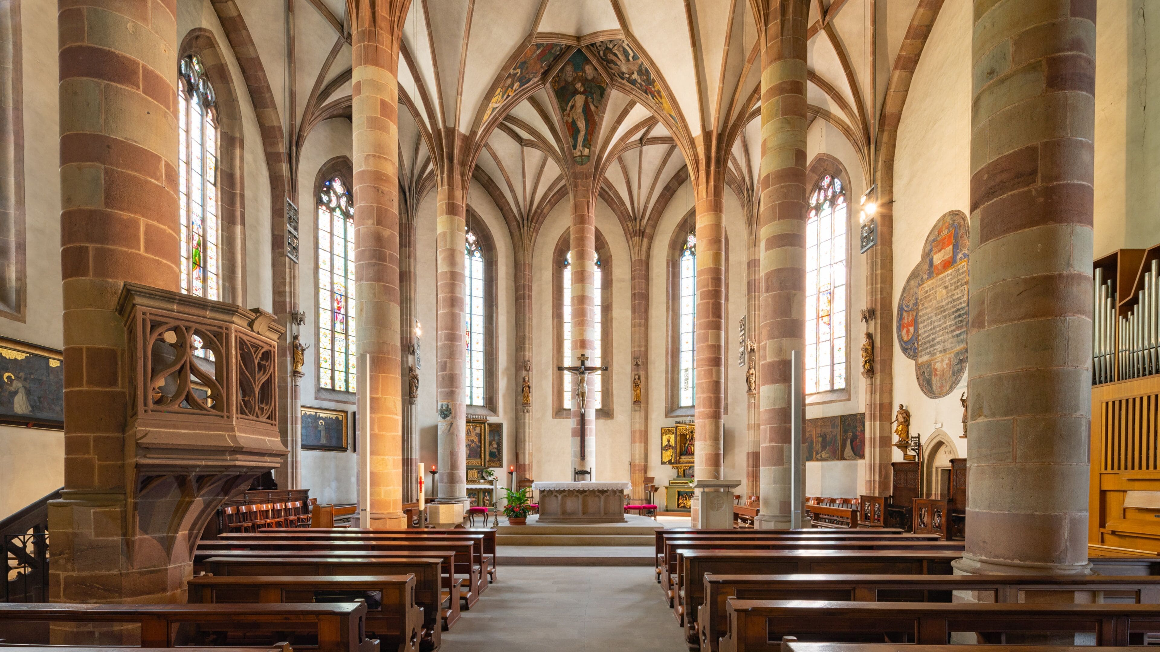 Church of the Holy Spirit featuring heritage elements, interior views and a church or cathedral