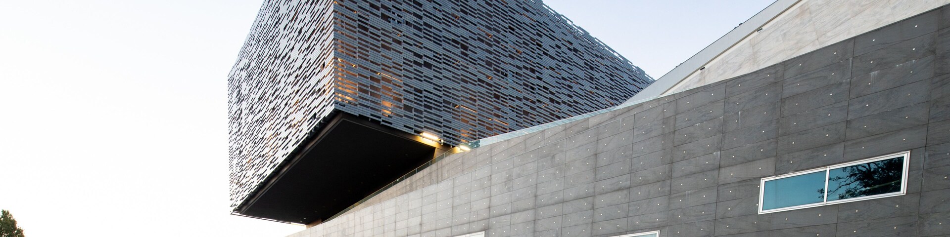 Arcetri showing modern architecture and a sunset