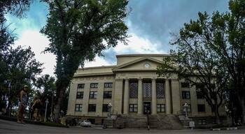 The beautiful Courthouse Square in Prescott Arizona