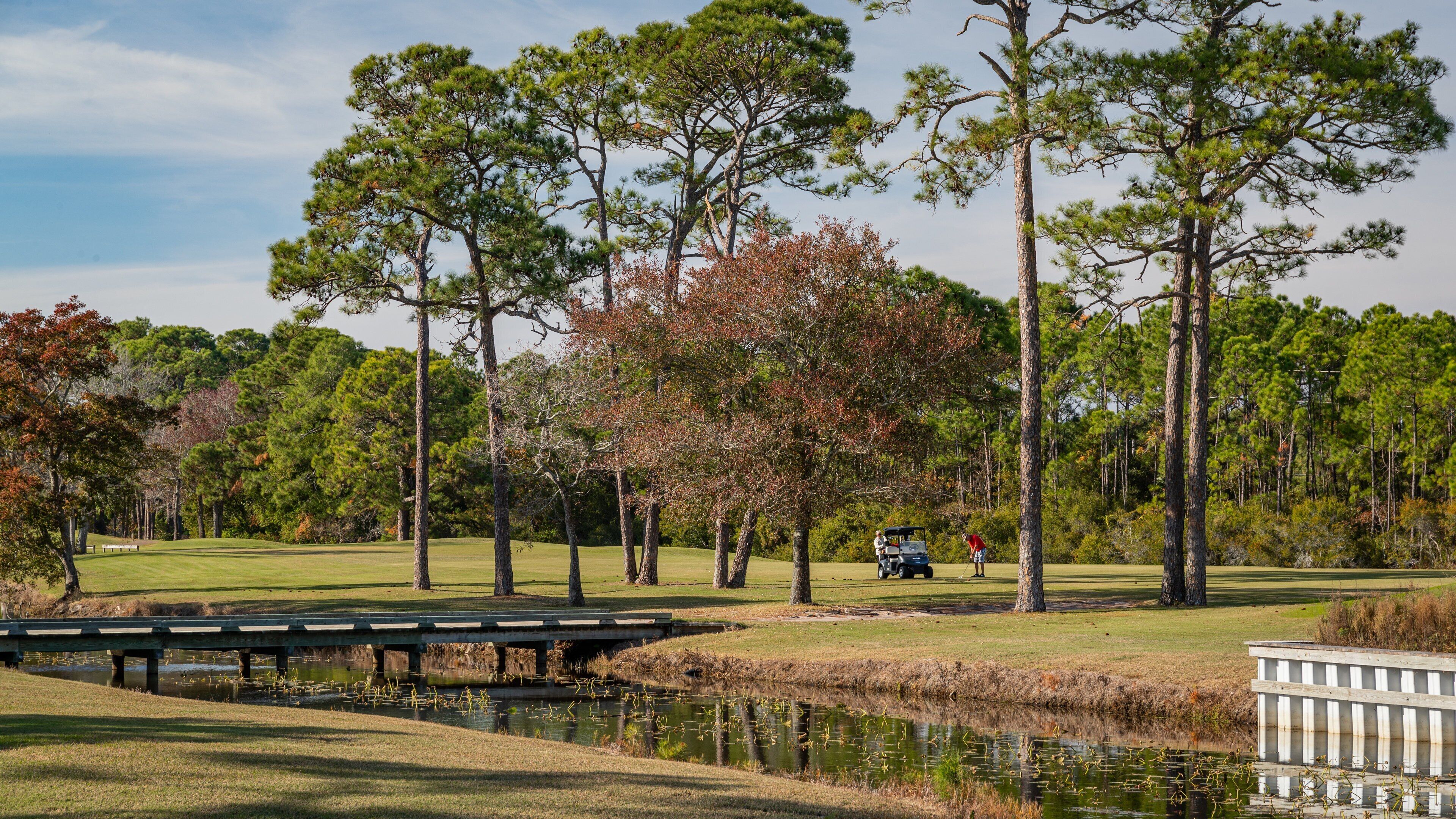 Golf Course At Seascape Resort featuring golf and a river or creek