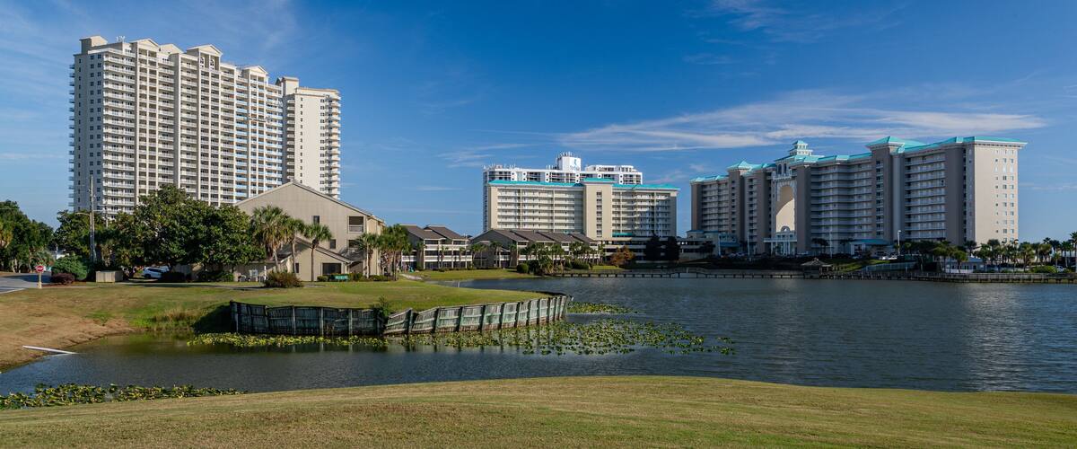 Golf Course At Seascape Resort featuring a lake or waterhole