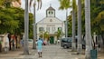 Philipsburg Courthouse featuring an administrative buidling and street scenes