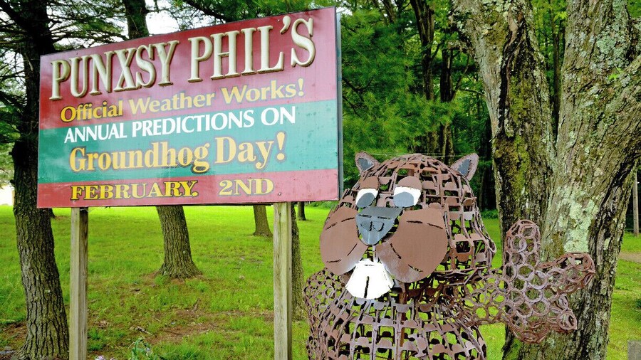 Mini Takes the States 2014 Road Rally Buffalo to Bethlehem Leg:
Gobblers Knob... well, I guess that is better than naming it Knob Gobblers. We stopped to see the famous ceremonial pulpit of Punxsutawney Phil, the mythical groundhog in Punxsutawney, Pennsylvania.
We have all seen Bill Murray in Groundhog Day but the ceremony of Phil's prognostication does not actually take place in town like the movie suggests but two miles east of town at the unusually named Gobblers Knob. The Movie was actually not even filmed in Punxsutawney but in Woodstock, Illinois.
The Groundhog Day celebration has its in Celtic tradition. If a hibernating animal casts a shadow on February 2, the Pagan holiday of Imbolc, winter will last another six weeks... no shadow early spring.
#minitakesthestates