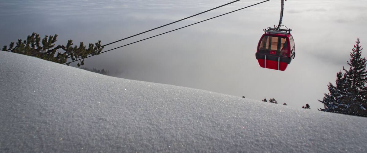 Kitzbühel Hahnenkamm im Winter