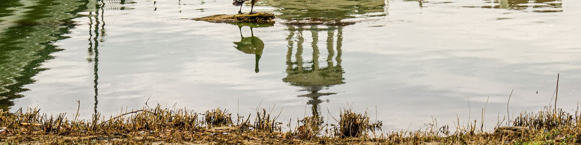 Butler County Monument and the Great Miami River bridge with Hamilton, Ohio Skyline