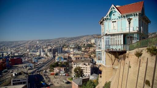 Valparaiso featuring a city and landscape views