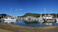 Picton and Marina Panorama in Early Morning, Summer.