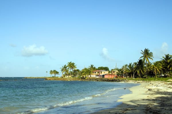 undeveloped North End Beach hotel Caribbean Sea Big Corn Island Nicaragua Central America