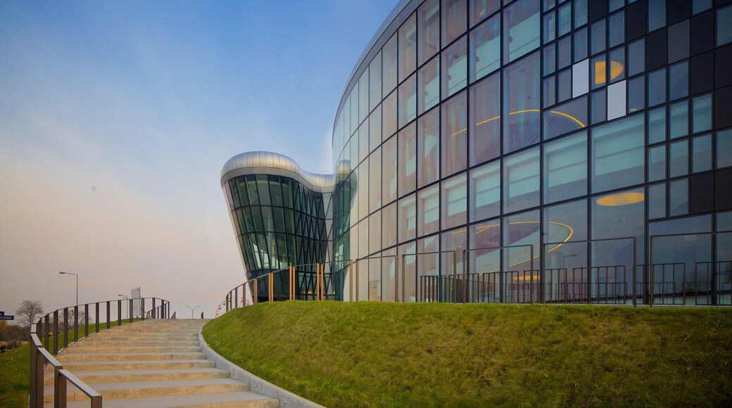 Cracovia ofreciendo arquitectura moderna