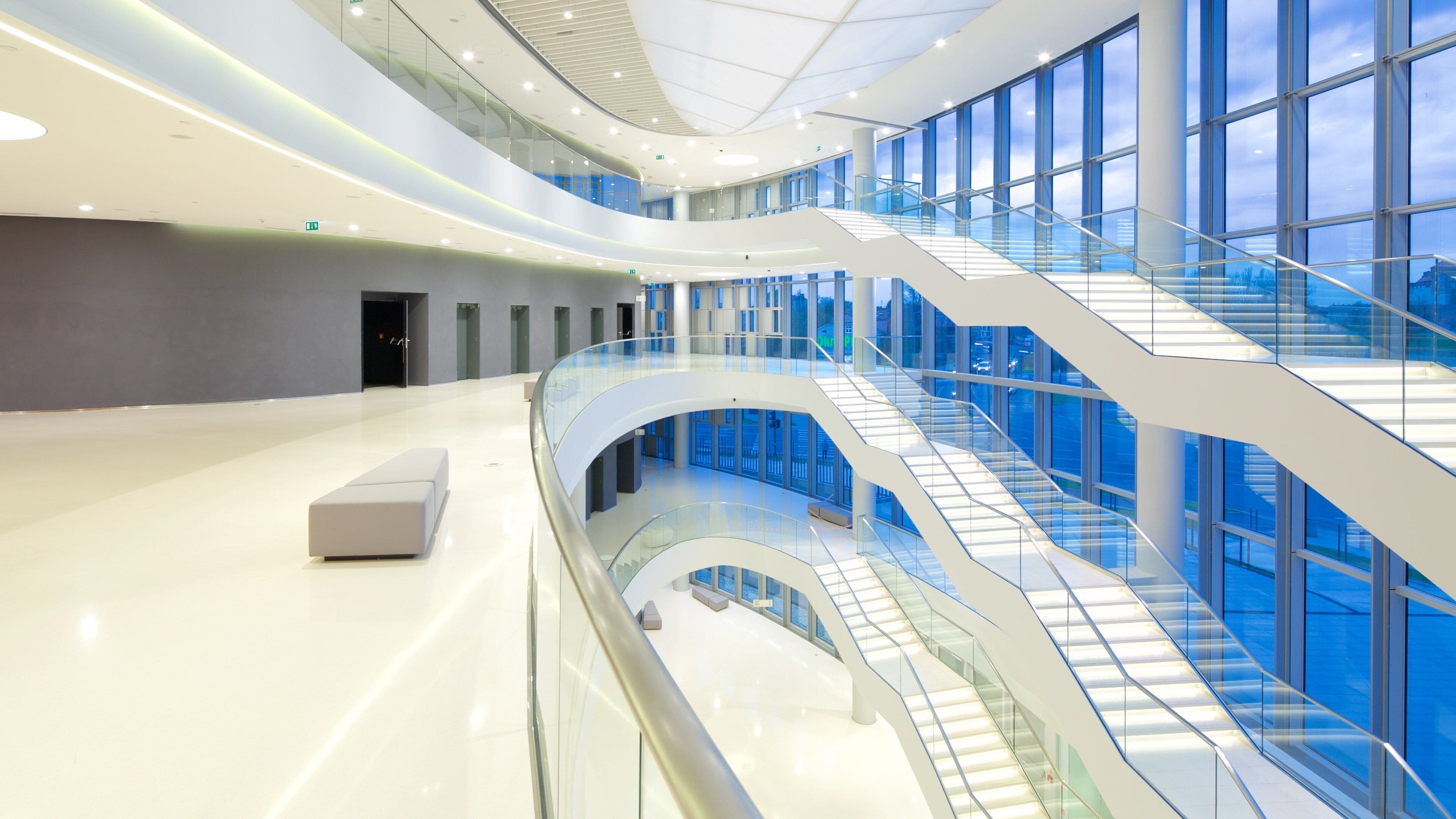 Krakau toont interieur