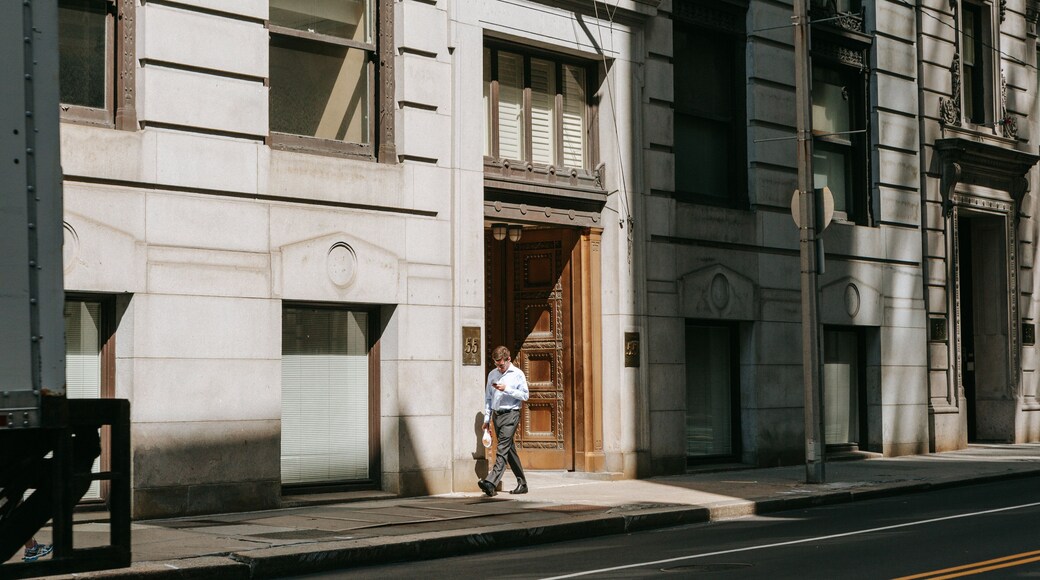 Quincy Market which includes street scenes as well as an individual male