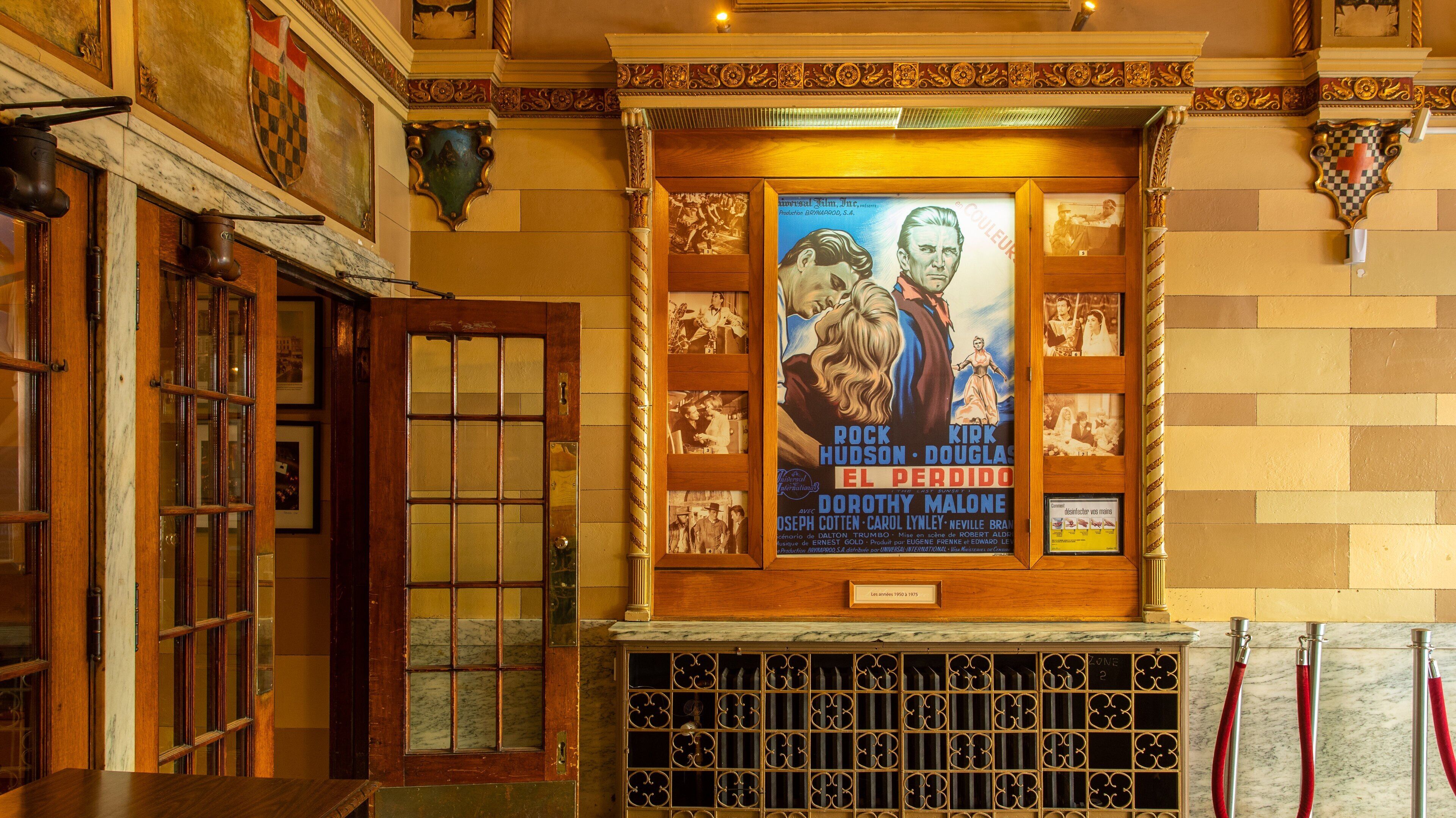 Theatre Granada showing interior views and art