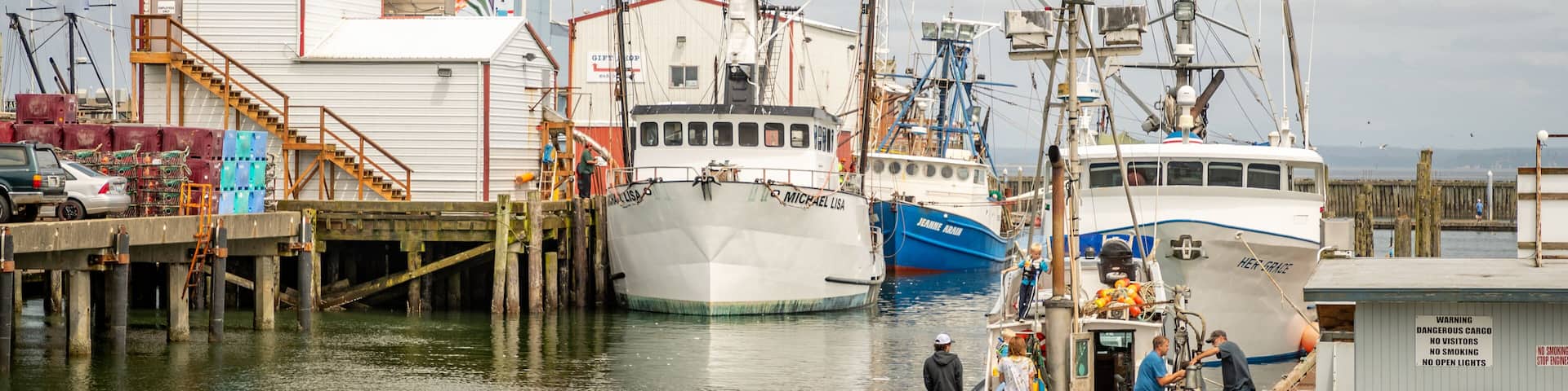 Westport Marina featuring a marina